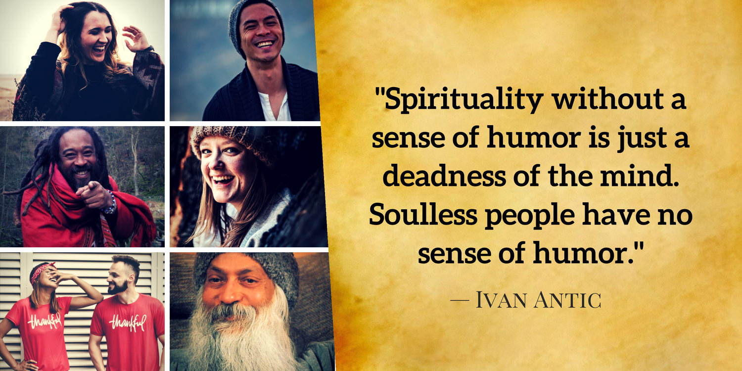 truly spiritual people have sense of humor